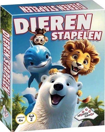 Identity Games Animal Stacking Balansespill for 2 Spillere