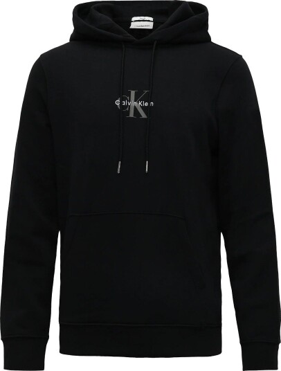Calvin Klein Jeans Cl Ls 350Terry Micro Mnlg Hoodie BLACK XXL