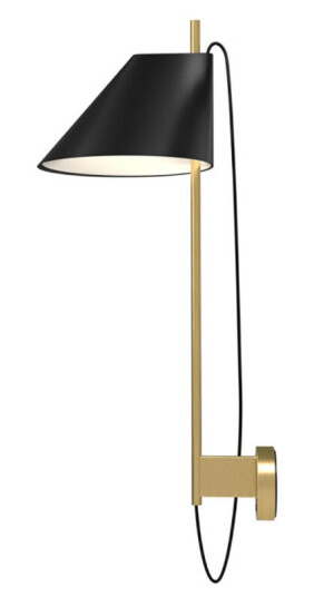 Louis Poulsen Yuh Vegglampe Svart/Messing Louis Poulsen Yuh Vegglampe Svart/Messing