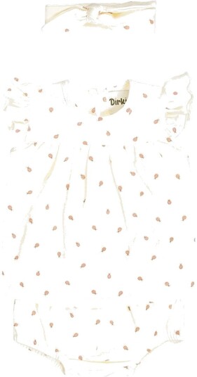 Dirkje 3-piece sett til baby, Off-white (74) 74
