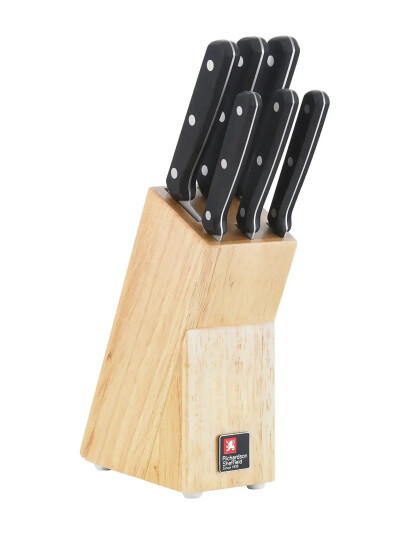Richardsson Sheffield Cucina Knife Block 6-Psc - Multi/patterned - ONE SIZE Richardsson Sheffield Cucina Knife Block 6-Psc - Multi/patterned - ONE SIZE