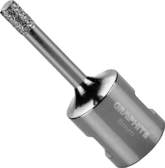 Diamantbor Til Borekrone Graphite 55H300 6 Mm M14