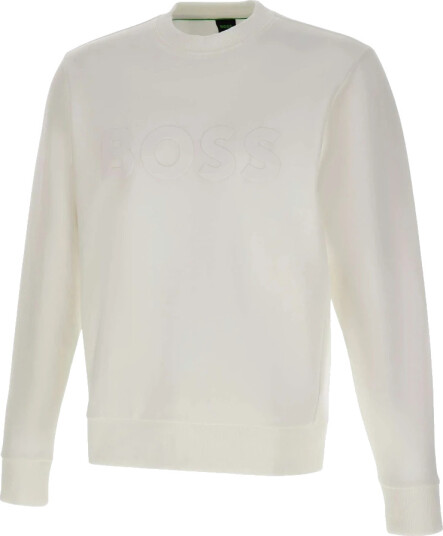 Boss Herre Gensere & Hettegensere Hvit XL,