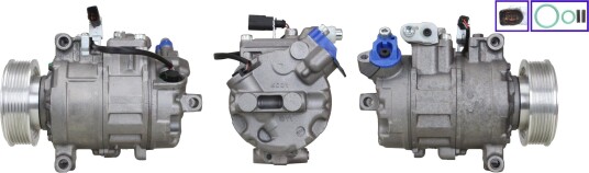 ELSTOCK 51-0830 AC-kompressor ELSTOCK 51-0830 AC-kompressor