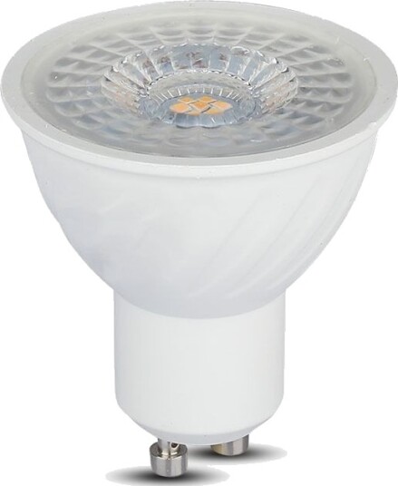 V Tac GU10 6W LED spot   Samsung LED chip   Dimbar : Ikke dimbar Kulør : Varm
