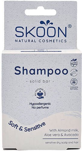 Skoon Solid Shampoo Sensitive Moisture & Care 90 gr Skoon Solid Shampoo Sensitive Moisture & Care 90 gr