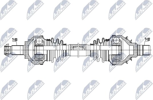 Nty Drivaksel NTY NPW BM 219