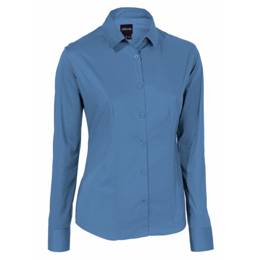 JOBELINE Damebluse Cecaria langermet; Størrelse 48; Dueblå JOBELINE Damebluse Cecaria langermet; Størrelse 48; Dueblå