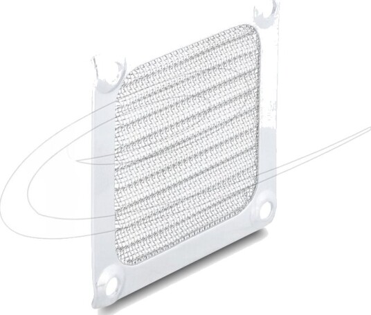 Delock Ventilasjonsgitter 60 X 60mm Aluminium Vifte-/Støvfilter Med Filternett I Rustfritt Stål 67455 