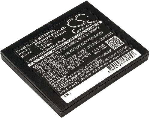 Batteri til Hiti Pringo P231 etc