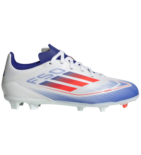 Adidas F50 League Fg/Mg Q3 24 fotballsko gress og kunstgress junior Hvit 28 Adidas F50 League Fg/Mg Q3 24 fotballsko gress og kunstgress junior Hvit 28