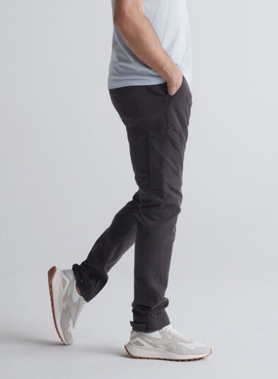 DU/ER Live Free Adventure Pant Herre Charcoal 34W 30L