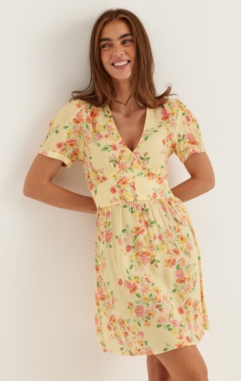 Vero Moda Vmvilma Holy Ss Short Dress
