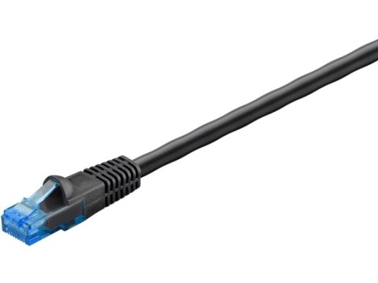 Goobay 55432 10 M Cat6 U/Utp Utp Rj-45 Rj-45 Sort Goobay 55432 10 M Cat6 U/Utp Utp Rj-45 Rj-45 Sort