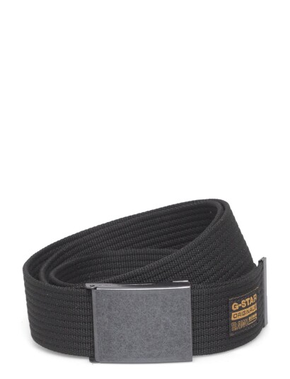 G Star Webbing Belt Black PC G Star Webbing Belt Black PC