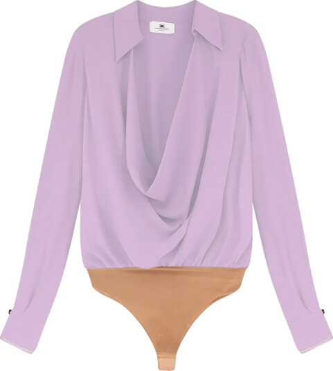 Elisabetta Franchi Dame Topper Lilla 2XL, Elisabetta Franchi Dame Topper Lilla 2XL,