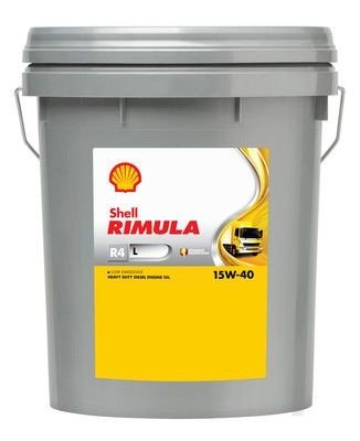 Motorolje SHELL RIMULA R4 X 15W40 20L Motorolje SHELL RIMULA R4 X 15W40 20L