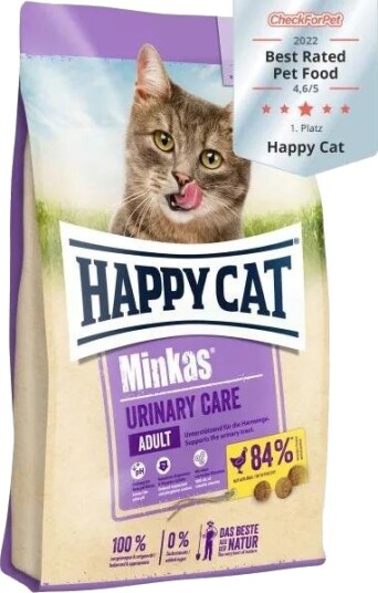 Happy Cat Minkas Care Urinary Fjærkre Tørrfôr 10 kg