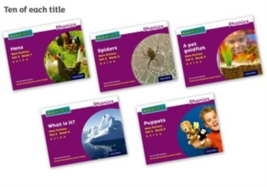 Read Write Inc. Phonics: Purple Set 2 Non fiction books Pack of 50