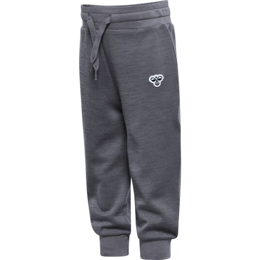 Hummel Dark Grey Melange Mini Ull Bukser Bee 116