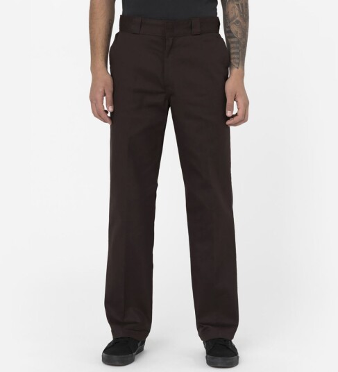 Dickies Work Pants Dark Brown W28/L28 Dickies Work Pants Dark Brown W28/L28
