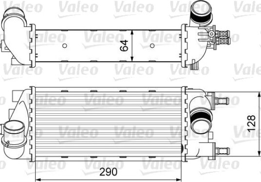 Intercooler VALEO 818585