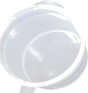 Dressingbæger Catersource 30Ml Ø50x25mm Rund Hængslet Låg 1 Oz Transparent Pp,20 Ps X 50 Stk/Krt