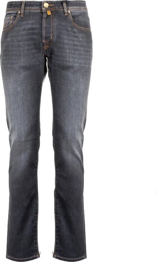 Jacob Cohën Herre Jeans Svart W35,