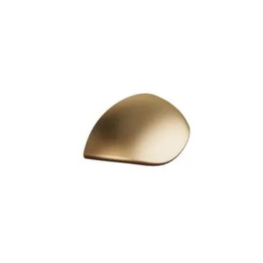 Dansani Shell håndtak 87 mm børstet messing