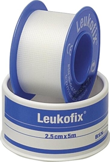 Leukoplast tekstil 1,25cmx5m 1 stk