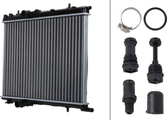 HELLA 8MK 366 302 671 Radiator motorkjøling HELLA 8MK 366 302 671 Radiator motorkjøling