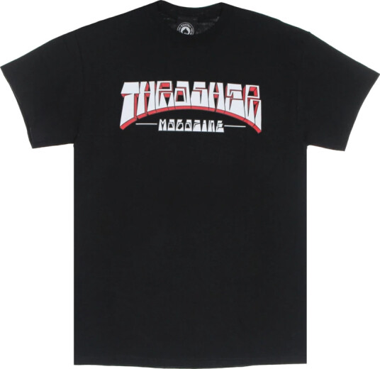 Thrasher Herre Topper Svart XL,