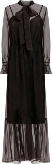 Twinset Dame Kjoler Brun S,