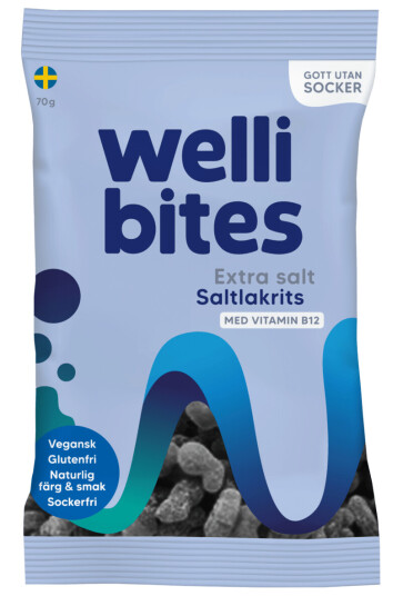 Wellibites Extra Salt Saltlakris 70g Wellibites Extra Salt Saltlakris 70g