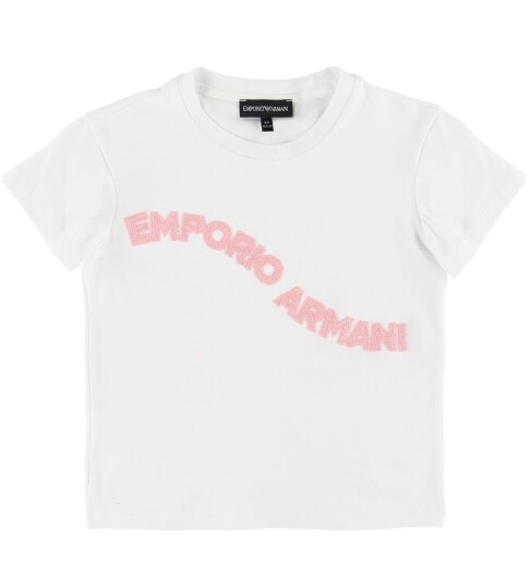 Giorgio Armani Emporio Armani T skjorte Hvit m. Logo Emporio Armani 12 år 152 T skjorte Giorgio Armani Emporio Armani T skjorte Hvit m. Logo Emporio Armani 12 år 152 T skjorte