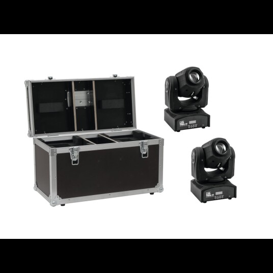 EuroLite Set 2x Led Tmh-17 Spot & Case EuroLite Set 2x Led Tmh-17 Spot & Case