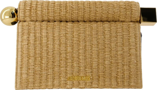 Jacquemus Dame Vesker Beige ONE SIZE,