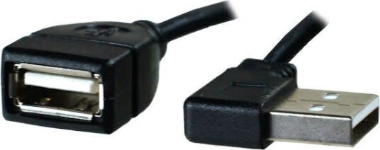 Avignon Extension cable 100 cm Basic Black OneSize