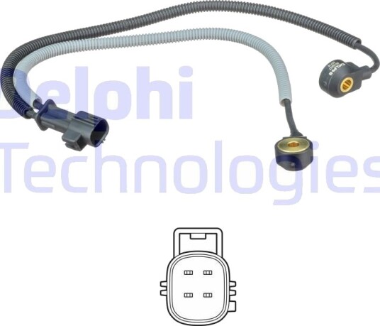 Pumpe dyse enhet DELPHI BEBE4P03002