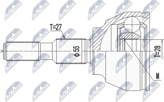 NTY NPZ-FR-056 Drivledd