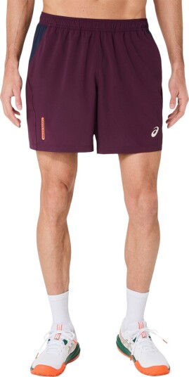 Asics Padel Court 7In Short Burgundy XL