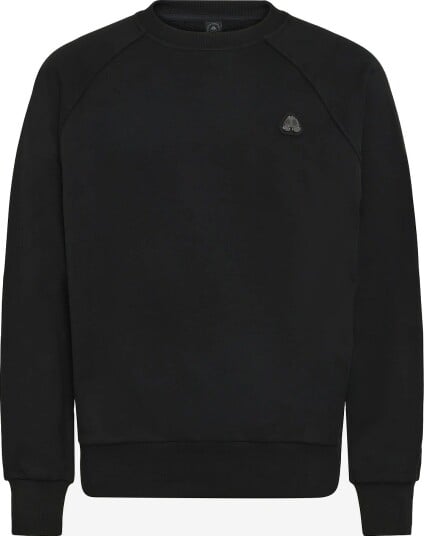 Moose Knuckles Yul Crewneck   BLACK   L