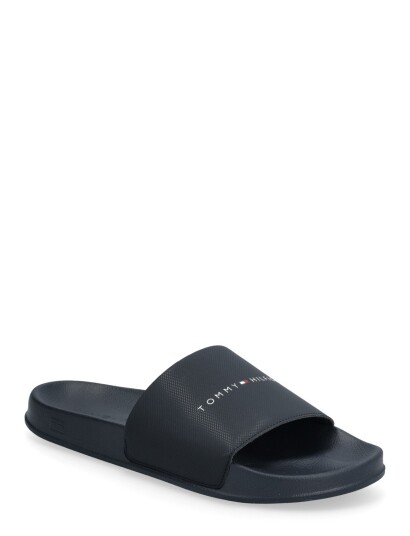 Tommy Hilfiger Core Tommy Hilfiger Pool Slide - Navy - 41 Tommy Hilfiger Core Tommy Hilfiger Pool Slide - Navy - 41