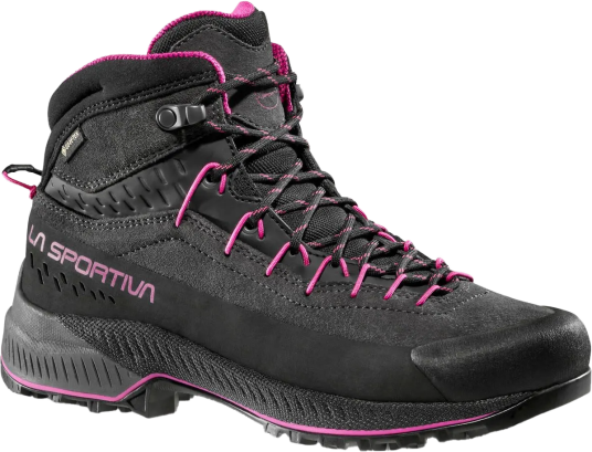 La Sportiva Women's TX4 Evo Mid GORE TEX Carbon/Springtime 38.5 La Sportiva Women's TX4 Evo Mid GORE TEX Carbon/Springtime 38.5