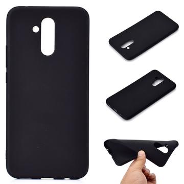 Huawei Mate 20 Lite Mot Fingeravtrykk Matte TPU-deksel Svart