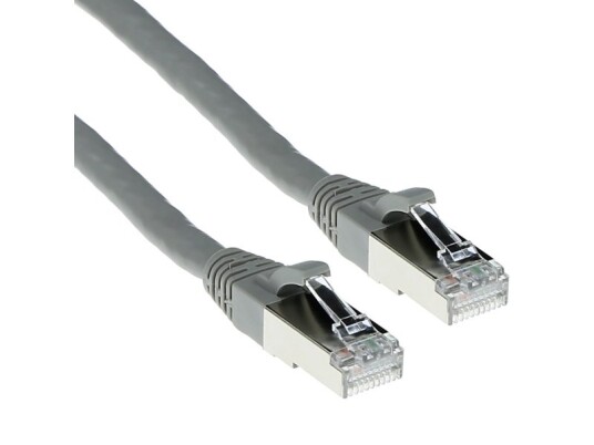 Act Grey 0.25 Meter Lszh Sftp Cat6a Patch Cable Snagless With Rj45 Connectors Cat6a S/Ftp Lszh Sng Gy 0.25M Fb7052