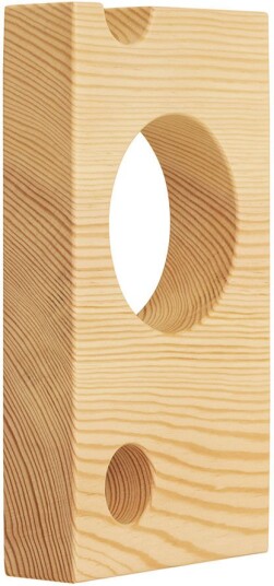 Vaarnii 010 Circles Wall Hook Vertical Garderobestativ Sarah Kaye Rodden Tre Farget