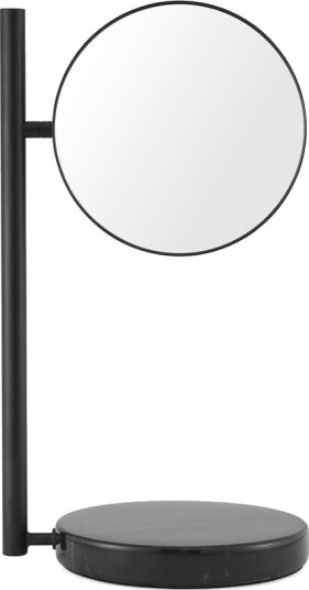 Normann Copenhagen Pose dobbeltsidig bordspeil 21 x 39 cm Svart