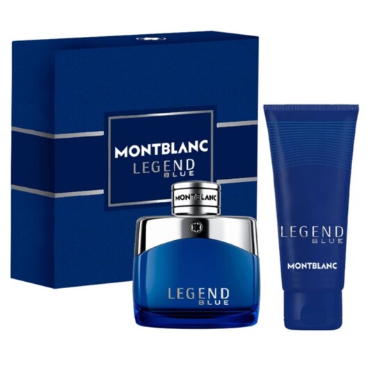 Montblanc Legend Blue Eau De Parfum 50ml + Showergel 100ml Gift Set