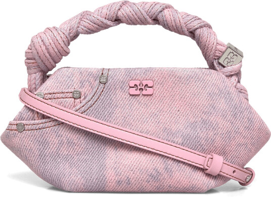 Ganni Mini Bou Bag Cameo Pink Pink ONE SIZE